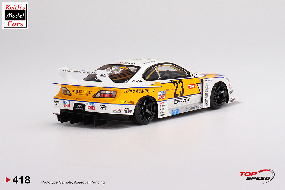 1:18 Scale TopSpeed-Models LB-Super Silhouette Nissan S15 SILVIA