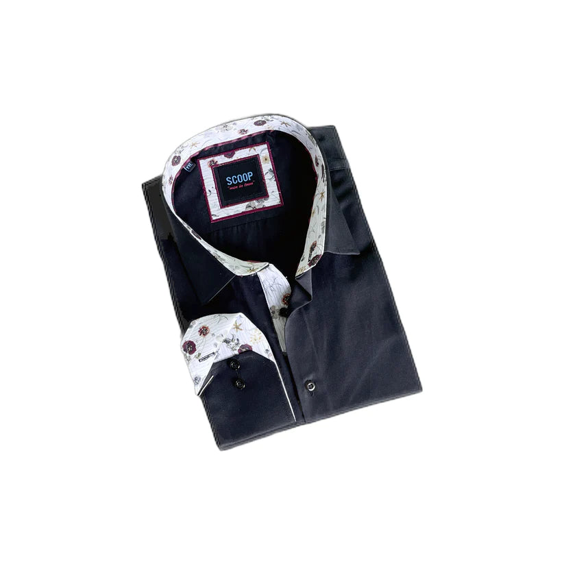 Scoop Dress Shirt