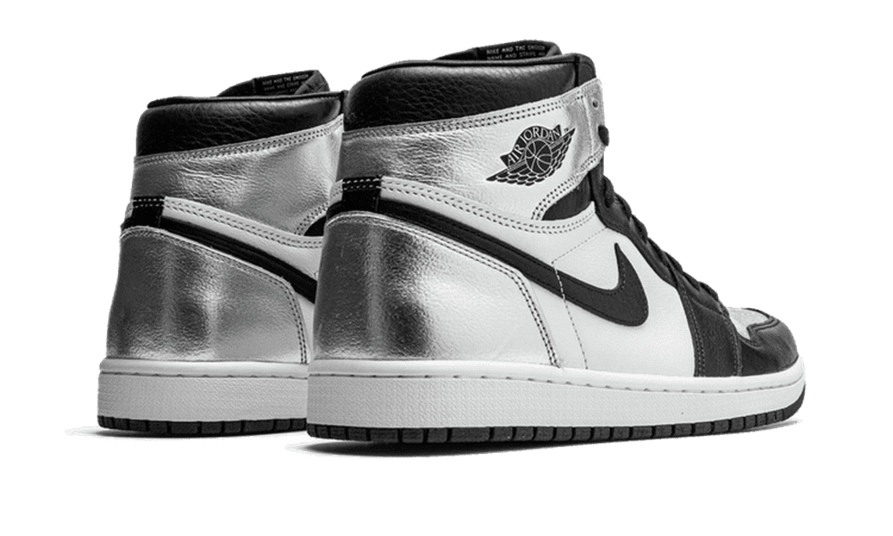 air jordan 1 high silver toe