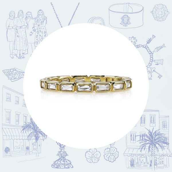 Single Stone Julia Eternity Band