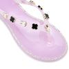 Elena Flats Sandals Purple