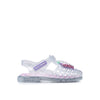 Mini Jb Grape Kids Flats Sandals Shoes Silver