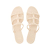 Alice Barb Flats Sandals Shoes Beige