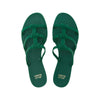 Alice Barb Flats Sandals Shoes Green