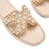 Tidus Flats Sandals Shoes Beige