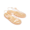 Nasia Plain Flats Sandals Shoes Light Pink