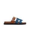 Caleb W Flats Sandals Blue