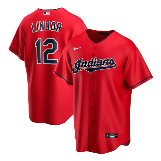 lindor navy jersey