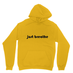 Just Breathe - Soft Adult Hoodie - Holy Cow Clothing