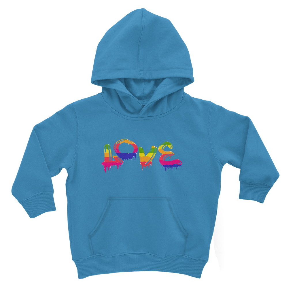 Love Of Many Colours - Kids Super Snuggly Hoodie