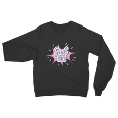 Girl Power Soft Adult Sweatshirt - Holy Cow Clothing
