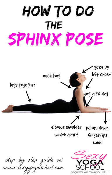 How to do the sphnix pose for preventing horse riding injury
