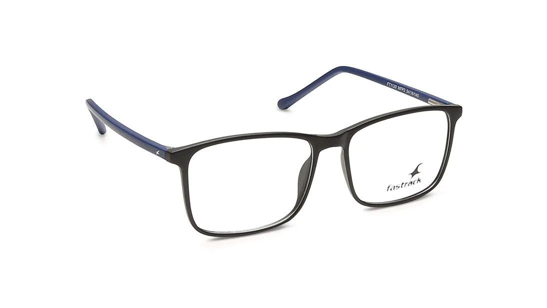 FASTRACK Black Square Rimmed Eyeglasses (FT1120MFP2|54)