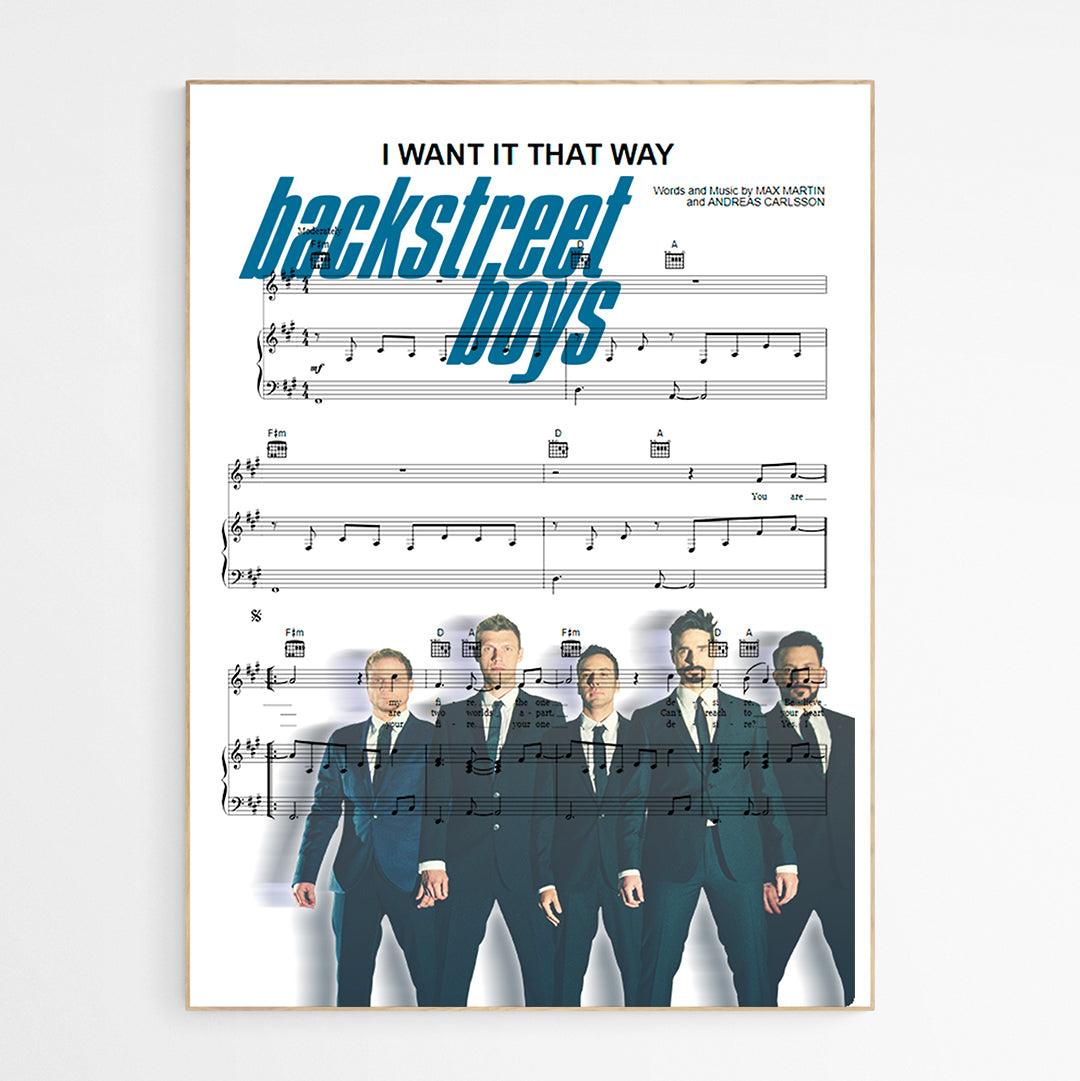 backstreet boys i want it that way single