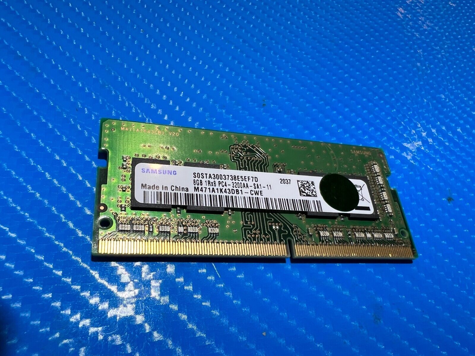 HP 14m-dw0013dx Samsung 8Gb 1Rx8 Memory So-Dimm PC4-3200AA