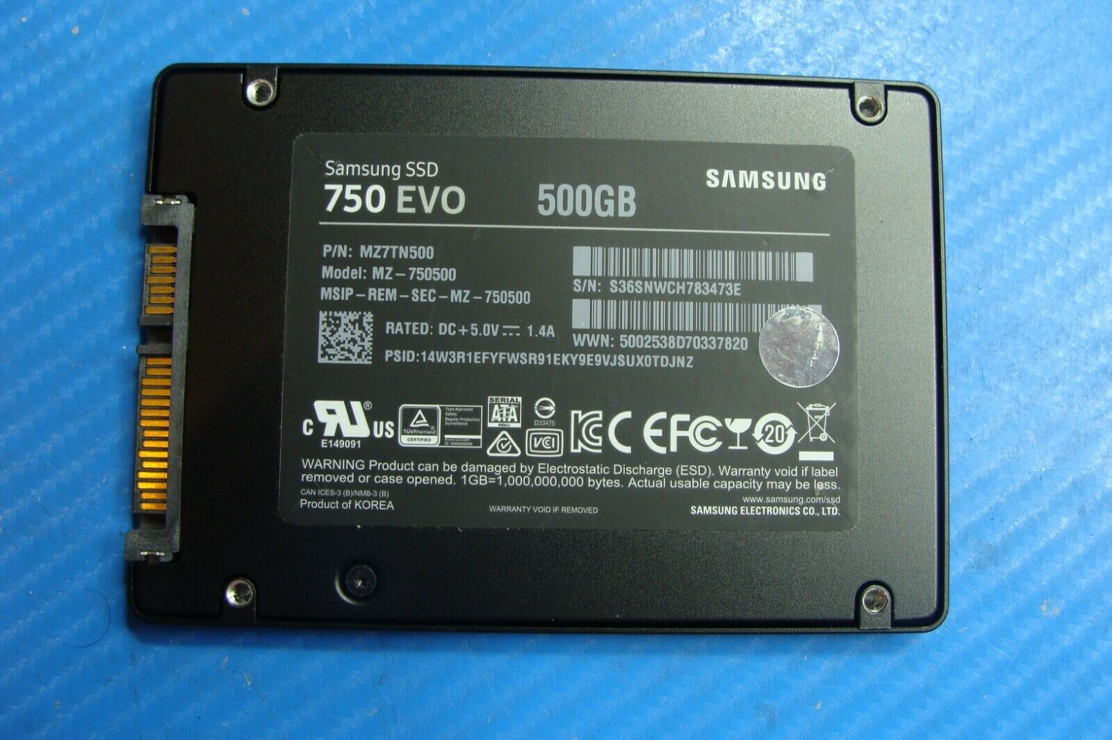 Samsung 750 Evo