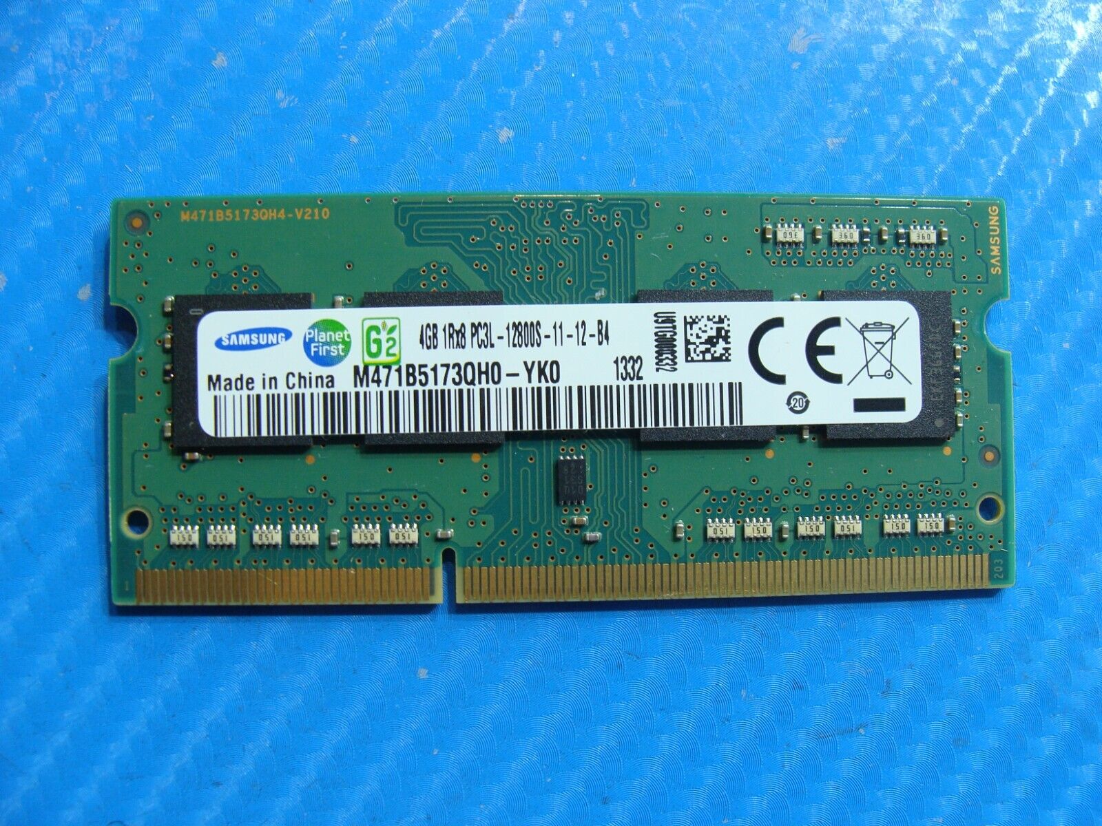 Lenovo T530 4GB 1Rx8 PC3L-12800S Memory RAM SO-DIMM 03X6561