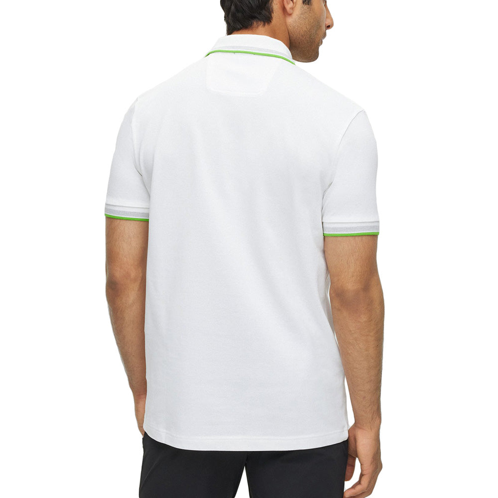 green short sleeve polo