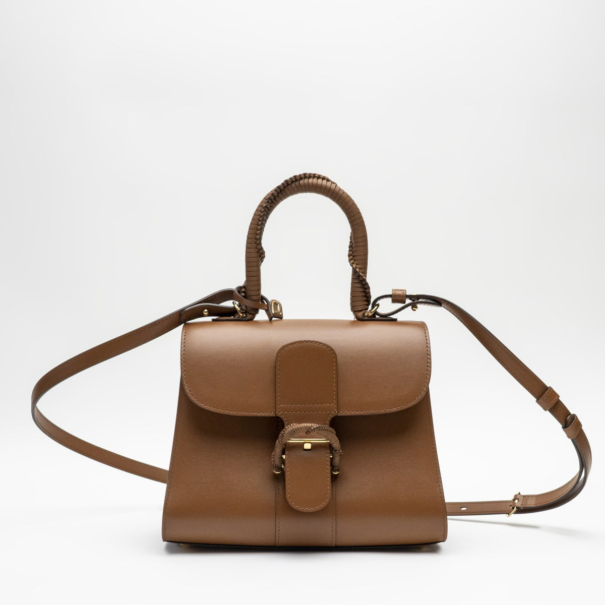 DELVAUX Mini Le Brillant Leather Bag - STYLISHTOP