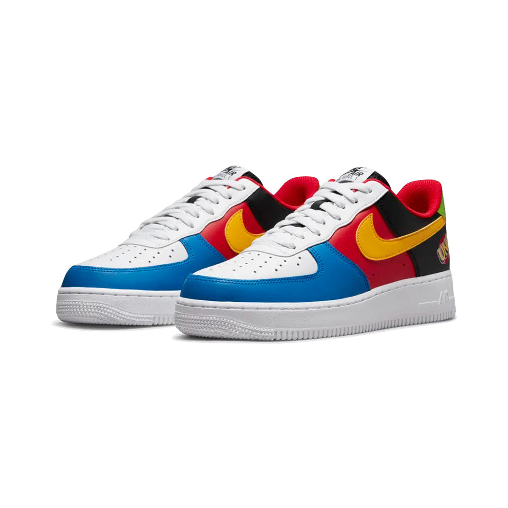 nike af1 red and blue