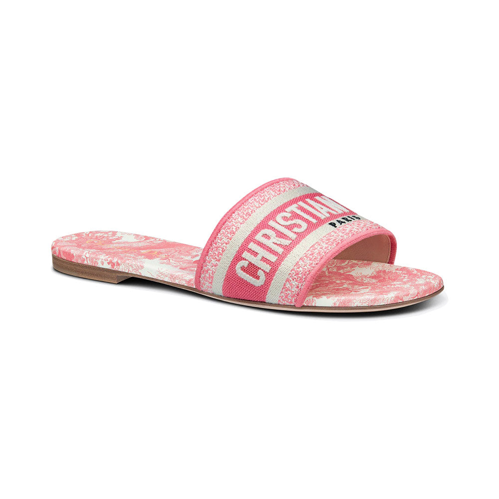 dior dway slides pink