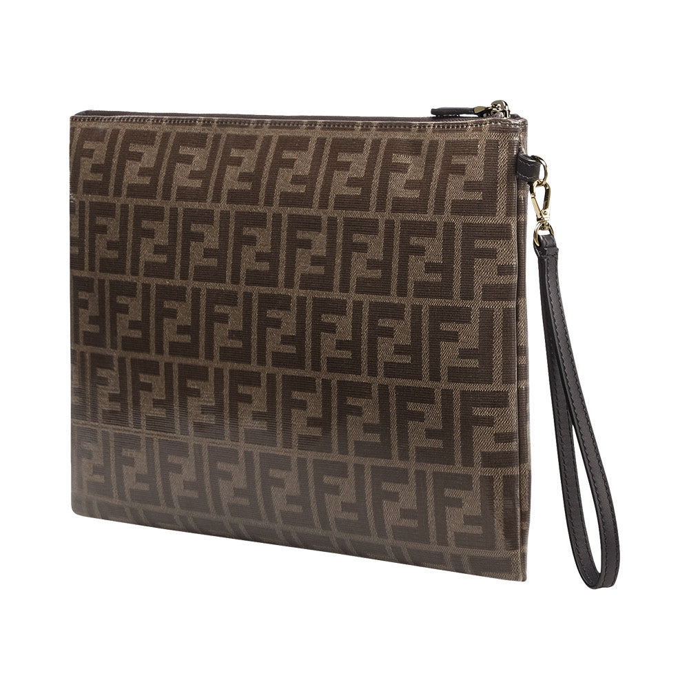 fendi large flat pouch