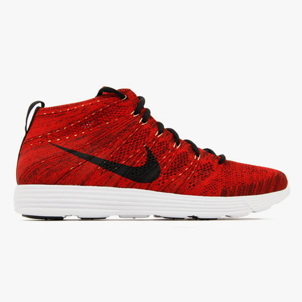 nike lunar flyknit chukka gris rouge