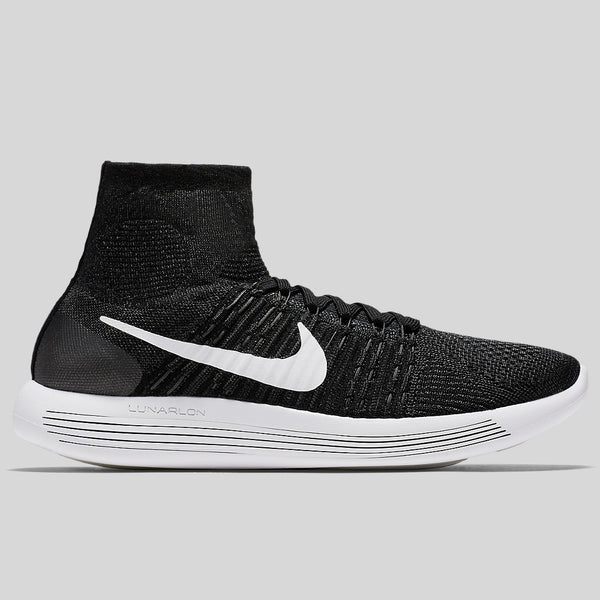 nike lunarepic flyknit women's black