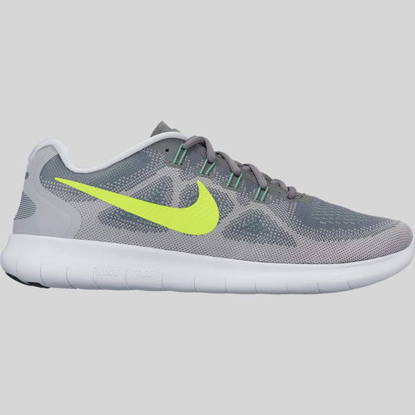 Nike Free RN 2017 Cool Grey Volt Wolf Grey Ghost Green (880839-004) |