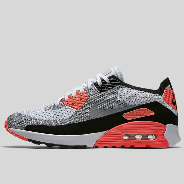 nike air max 90 ultra 2.0 flyknit white red