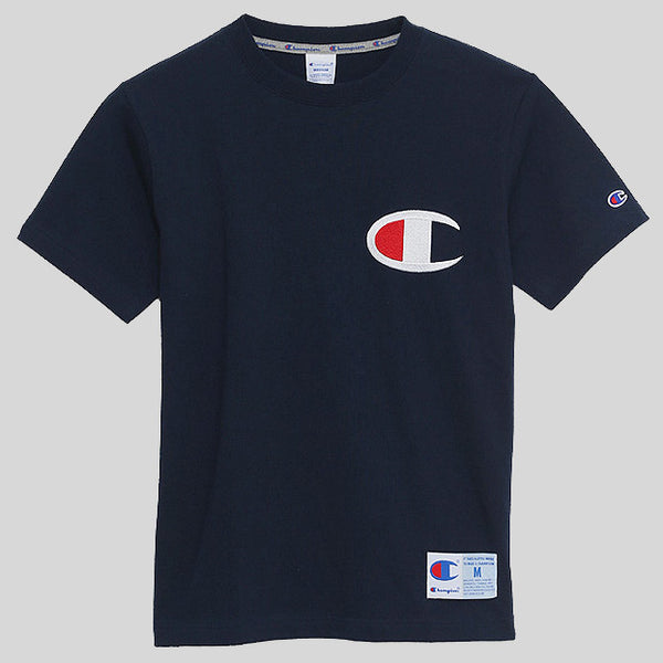 Champion Japan Embroidered Big Logo Tee 