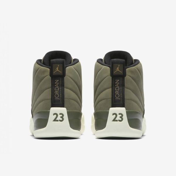 air jordan xii olive canvas