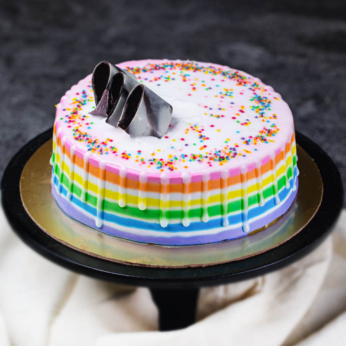 Rainbow Layer Cake – Hot Breads