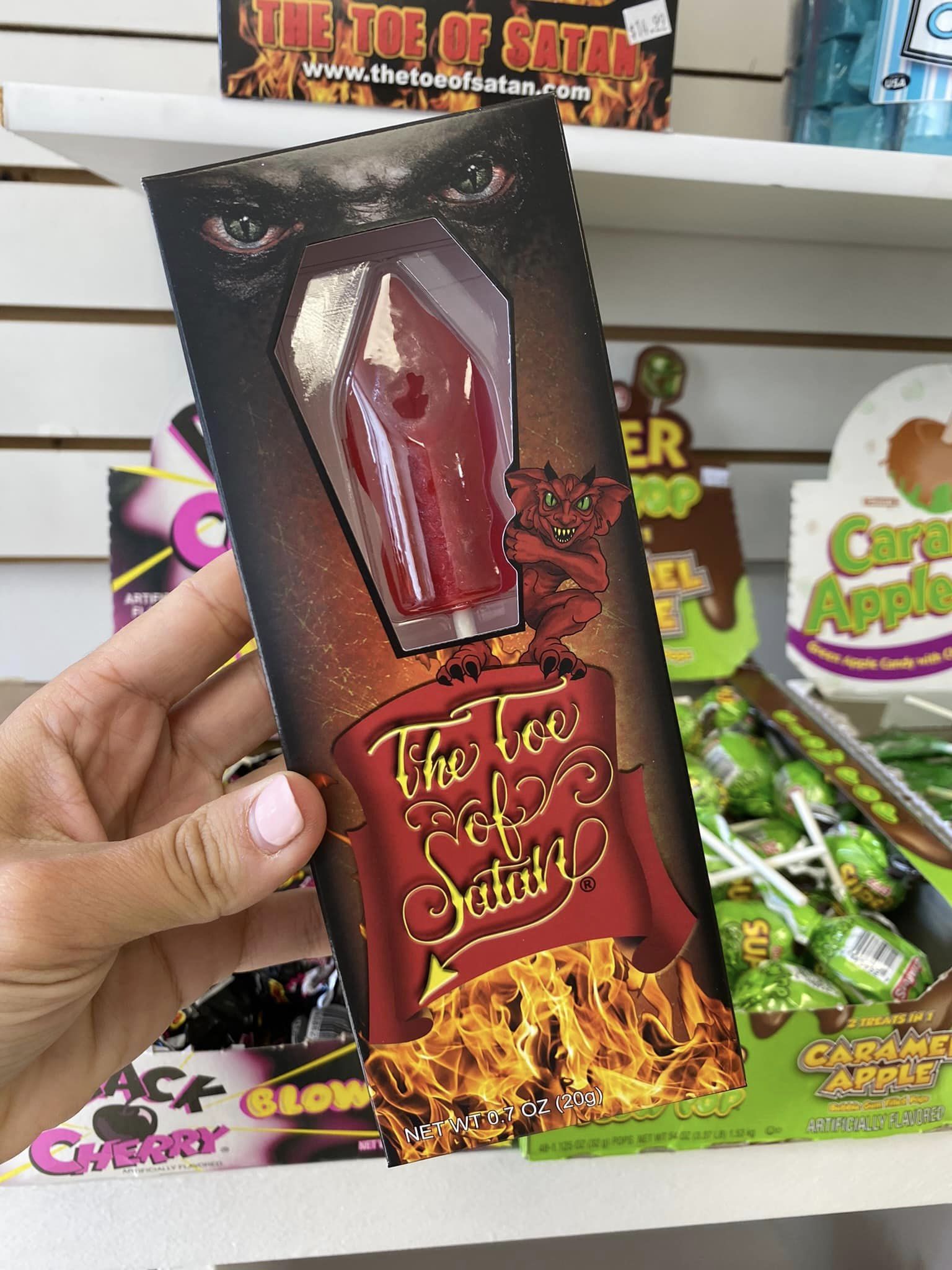 satan's toe candy