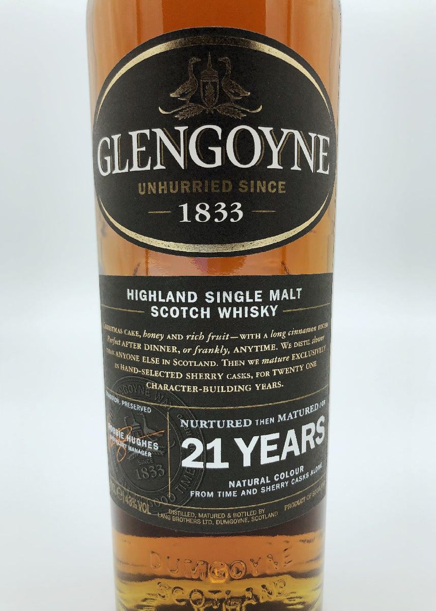 美しい GLENGOYNE www SHERRY 通販 CASK 21 たしろ屋 YEARS