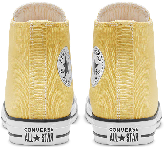 butter yellow high top converse