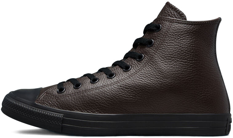 Sencillez Desfiladero deseo Converse Chuck Taylor All Star Hi Top Leather Velvet Brown/ Black – Baggins  Shoes