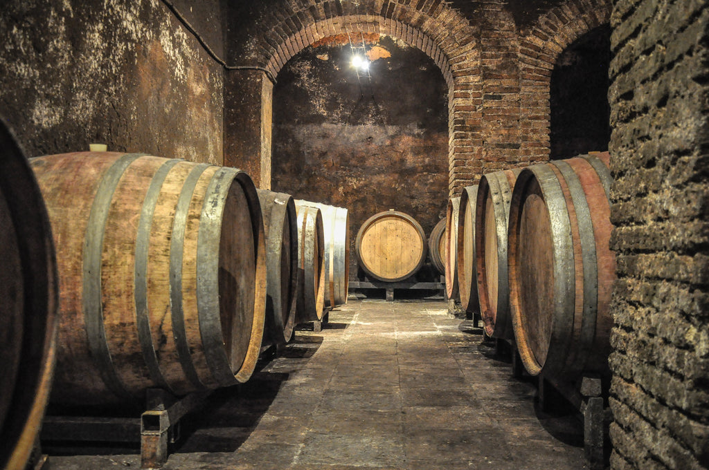 Cellar in DOQ Penedes, Catalonia Spain