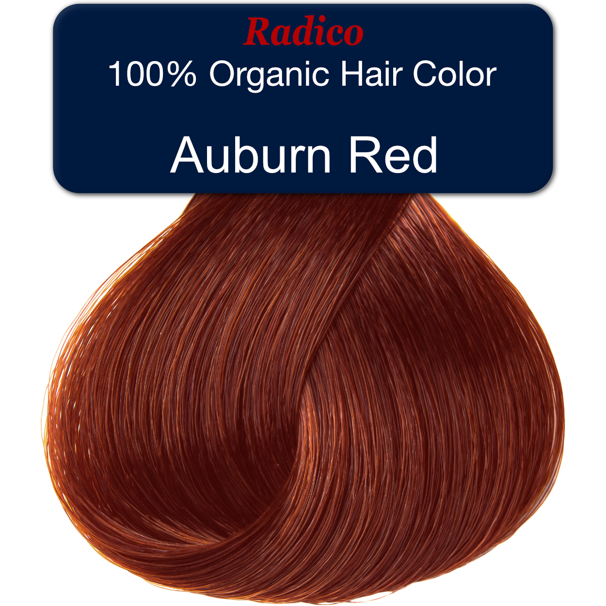Organic Auburn Red Hair Color for a Naturally Stunning Look – Radico USA