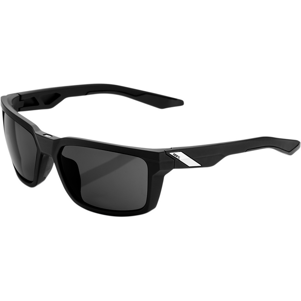 100% DAZE Cycling UV Sunglasses SOFT BLACK/SMOKE 