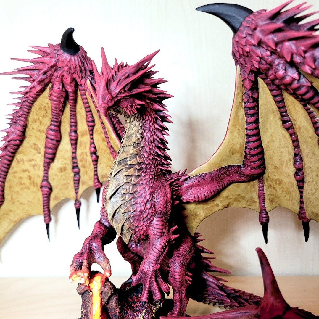 Great Wyrm Red Dragon Miniature – MageCraft Miniatures