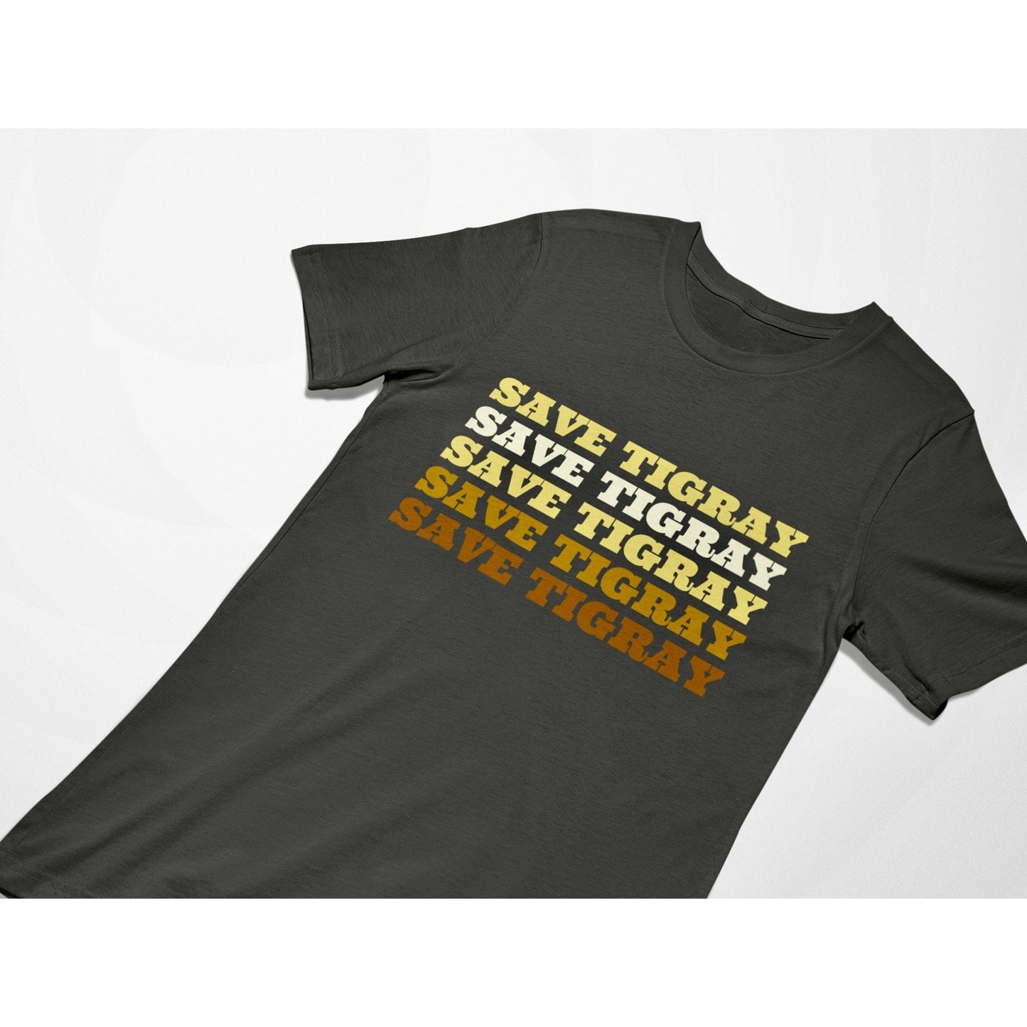 Save Tigray Retro Unisex T-Shirt: 100% of Proceeds Donated to Ahwatna