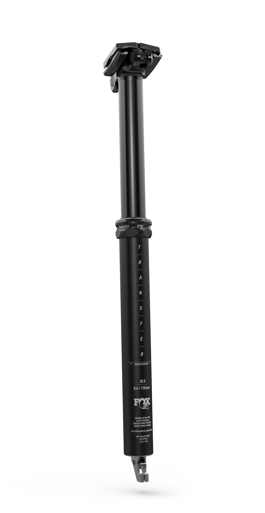 Fox Shox Transfer Performance Elite Dropper Post- 30.9, 100mm Drop