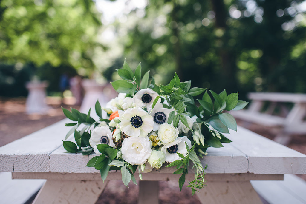 Rachel and Matthew - June Wedding at Awbury Arboretum | Flowers | Tallulah Ketubahs