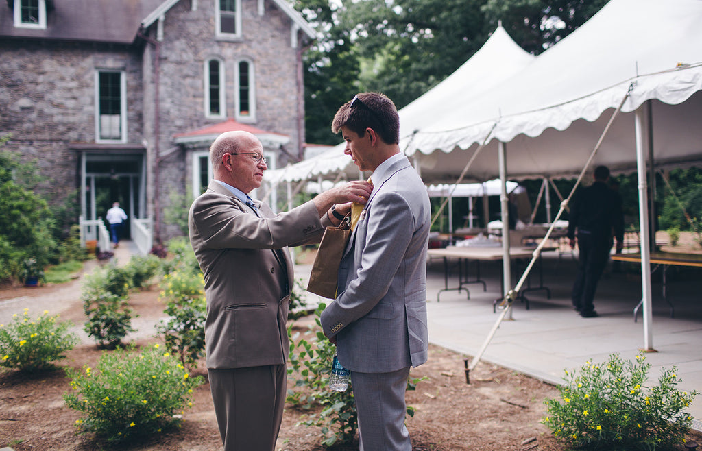 Rachel and Matthew - June Wedding at Awbury Arboretum | Tallulah Ketubahs