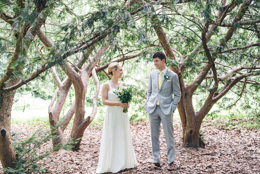 Rachel and Matthew - June Wedding at Awbury Arboretum | Tallulah Ketubahs