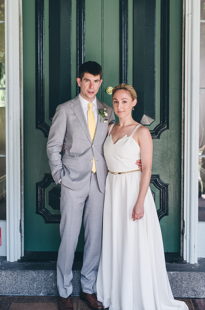 Rachel and Matthew - June Wedding at Awbury Arboretum | Tallulah Ketubahs