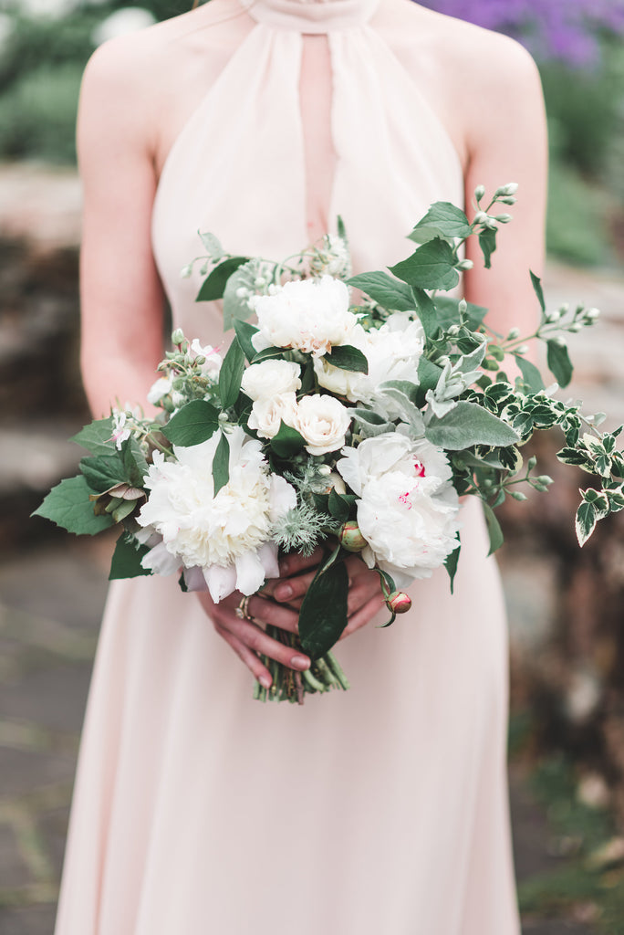 Greenery Aglow Styled Shoot at Drumore Estate | Tallulah Ketubahs