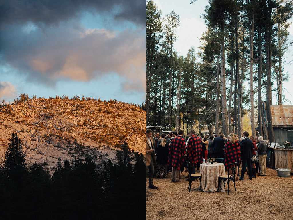 Kathleen & Carter's Rustic Autumnal Forrest Wedding in Kirkwood, California | Tallulah Ketubahs