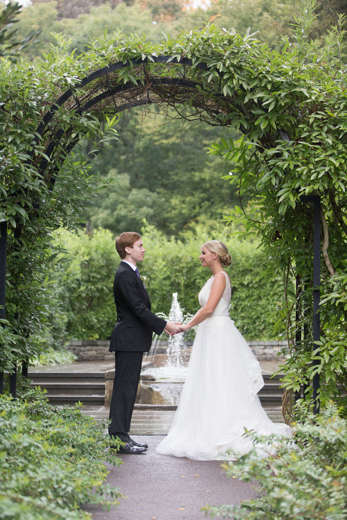 Elegant Styled Wedding Shoot at The Morris Arboretum | Tallulah Ketubahs